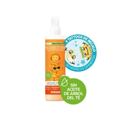 Spray vinagre de quassia aroma melocoton Nosaprotect