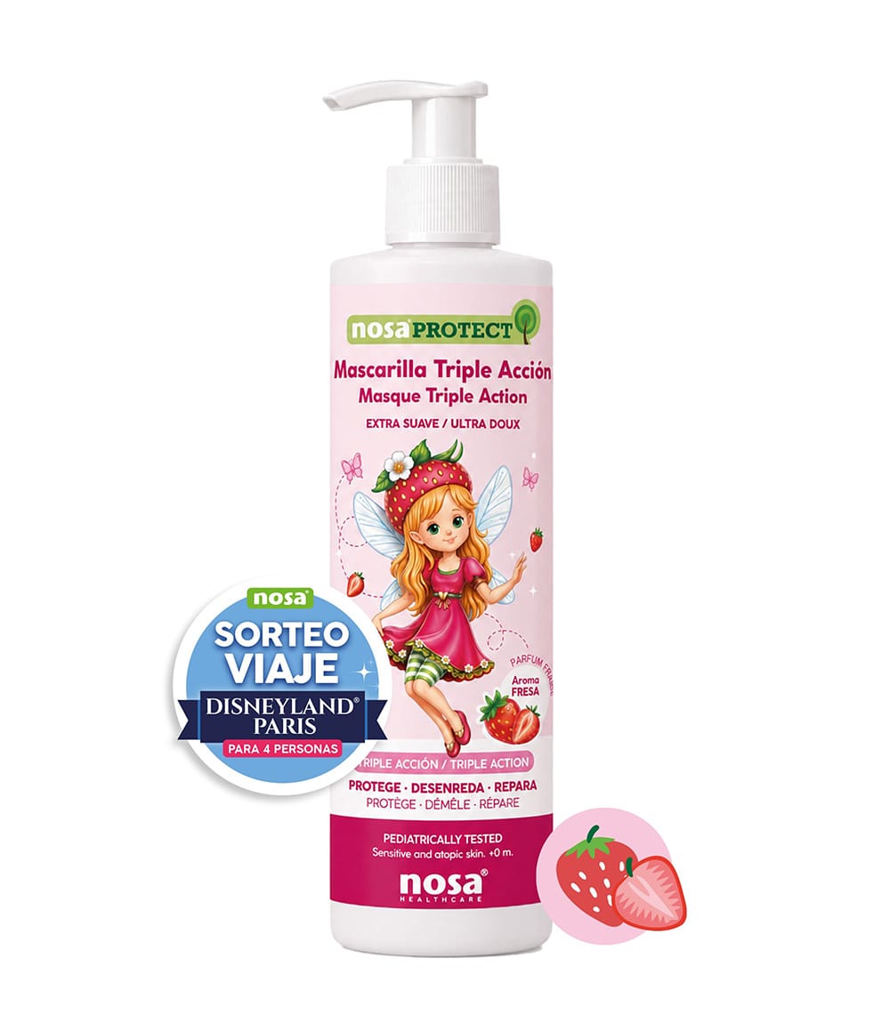 Mascarilla Triple Acción Fresa
